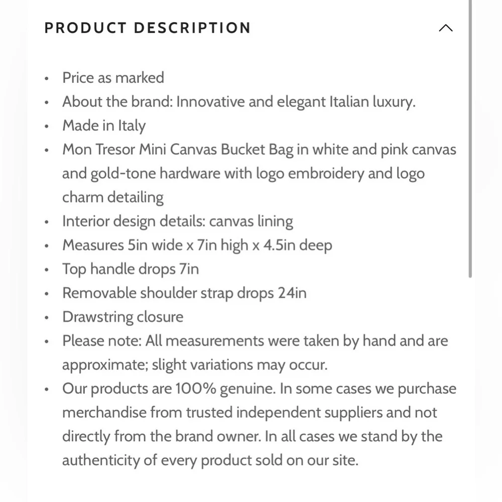 Fendi Mini Tresor Canvas bucket bag - Picture 5 of 12